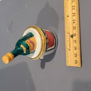 Vintage Lillian Vernon Champagne hinged box